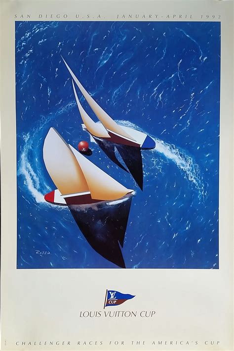 vintage louis vuitton posters|louis vuitton cup poster.